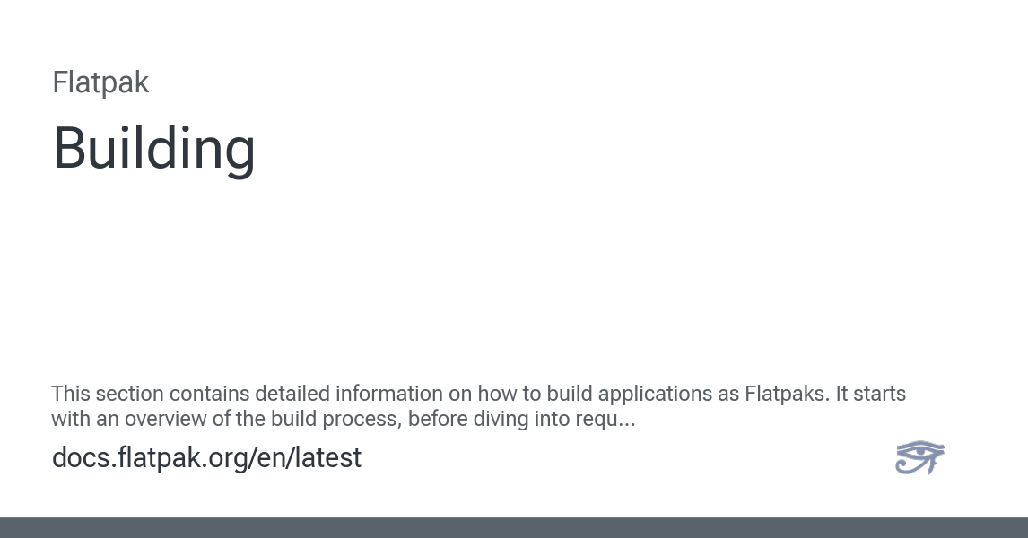 docs.flatpak.org